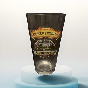 Pre Owned Sierra Nevada Summerfest Bottom Fermented Beer Pint Glass Seasonal HTF